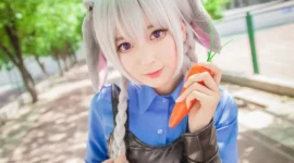 《疯狂动物城》朱迪cosplay-绝对领域