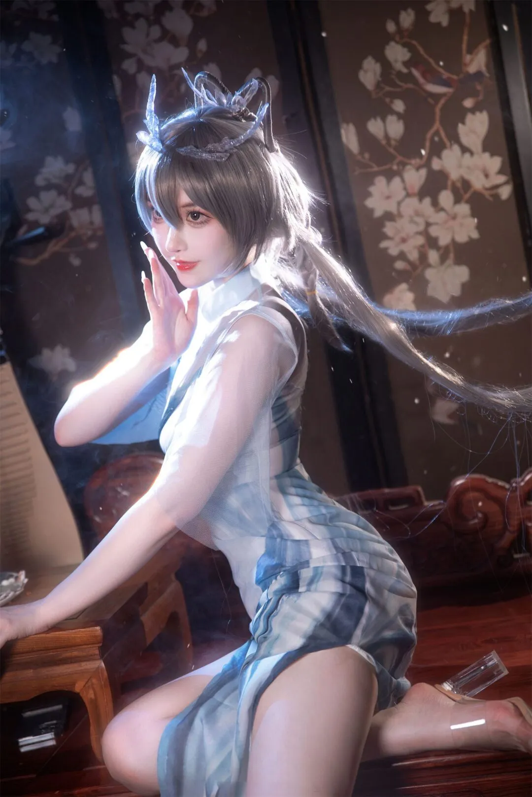 洛天依 cosplay-绝对领域