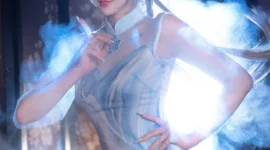 洛天依 cosplay-绝对领域