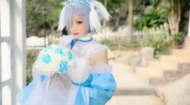 《从零开始的异世界生活》—雷姆冰晶礼服-绝对领域