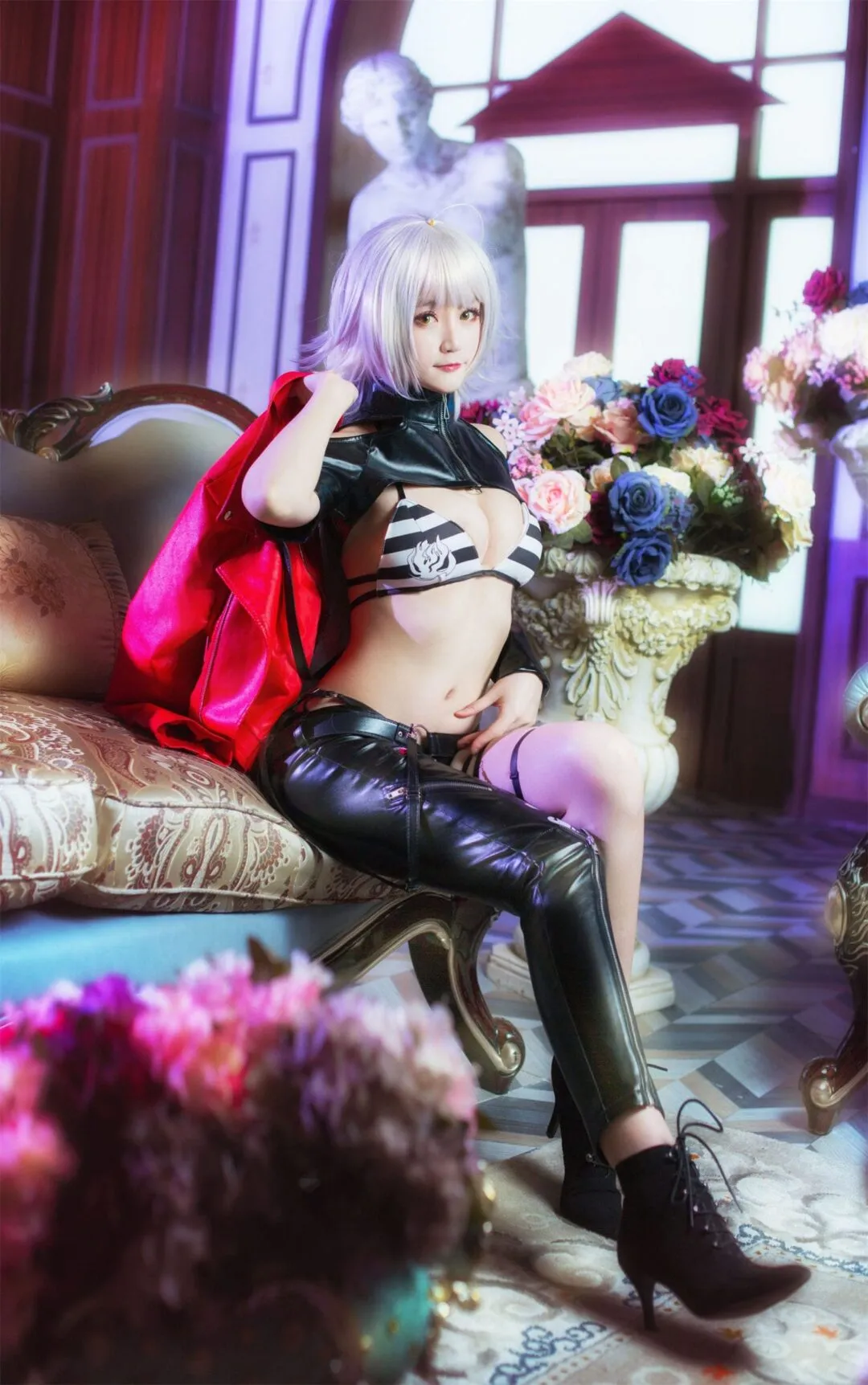 贞德cosplay-绝对领域