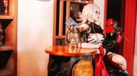 贞德cosplay-绝对领域