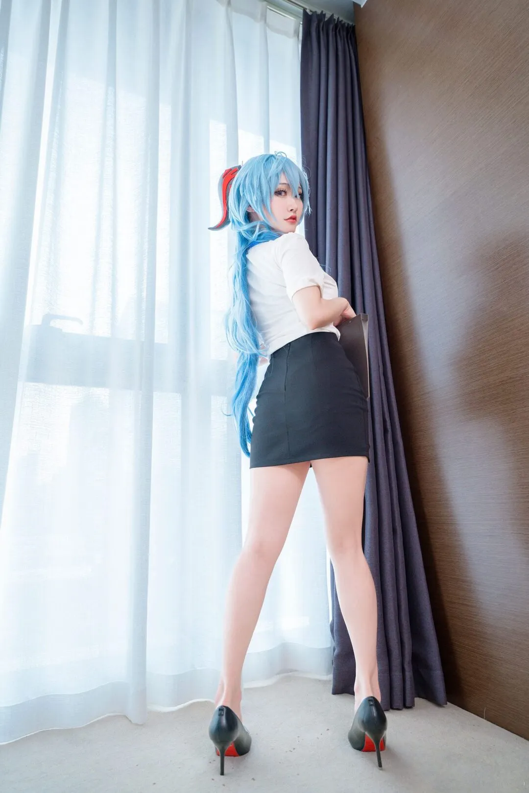 《原神》甘雨cosplay-绝对领域