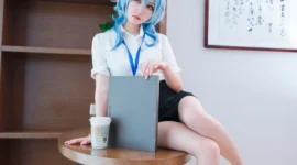 《原神》甘雨cosplay-绝对领域