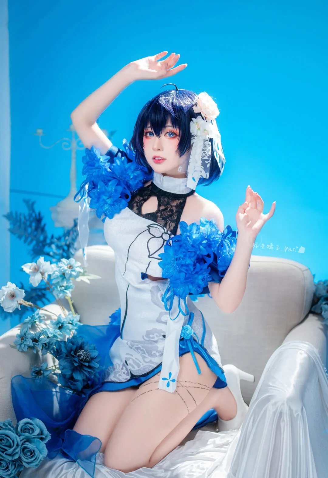 《崩坏3》希儿·芙乐艾cosplay-绝对领域