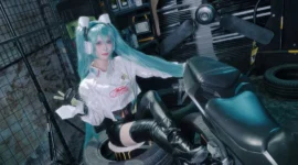 初音未来 cos-绝对领域