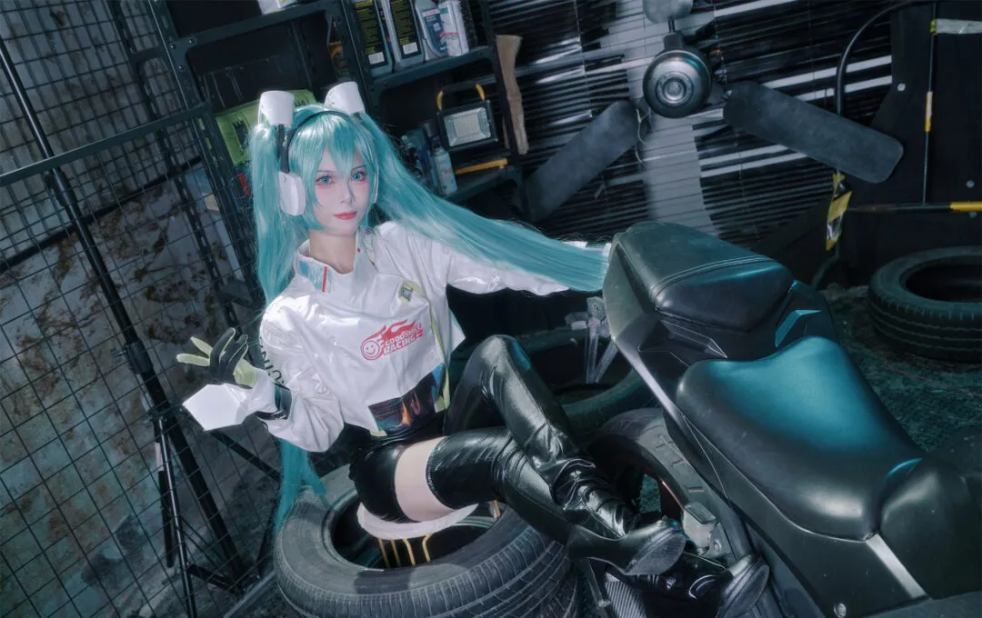 初音未来 cos-绝对领域