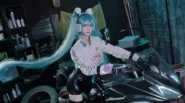 初音未来 cos-绝对领域