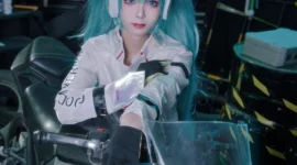 初音未来 cos-绝对领域