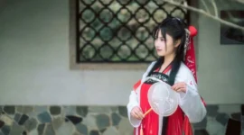 汉服写真 儒裙-绝对领域