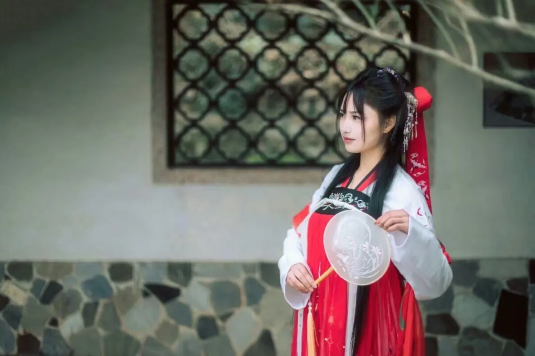 汉服写真 儒裙-绝对领域