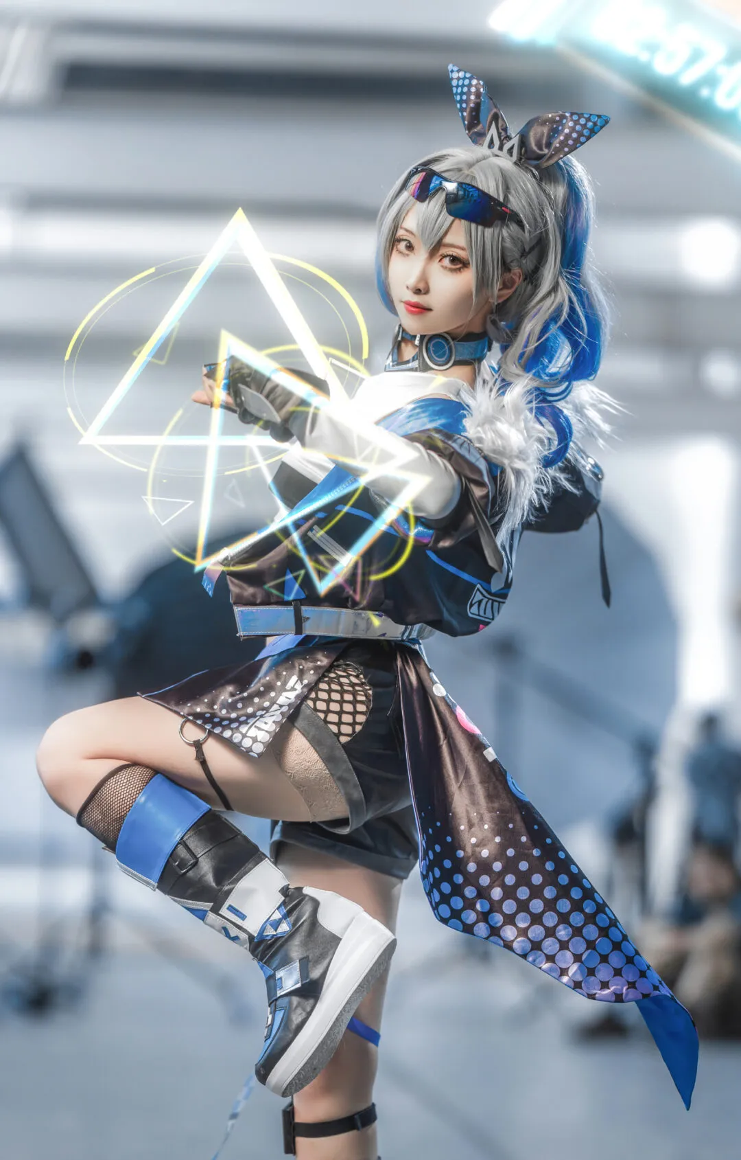 《崩坏 星穹铁道》银狼cosplay-绝对领域