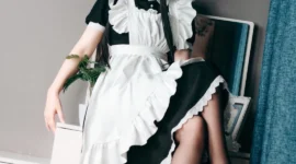 日系写真，拜见女仆大人-绝对领域