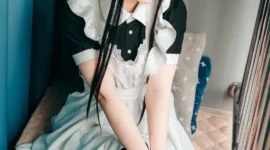 日系写真，拜见女仆大人-绝对领域