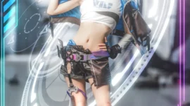 《崩坏 星穹铁道》银狼cosplay-绝对领域
