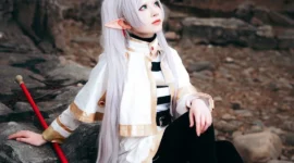 《葬送的芙莉莲》芙莉莲cosplay-绝对领域