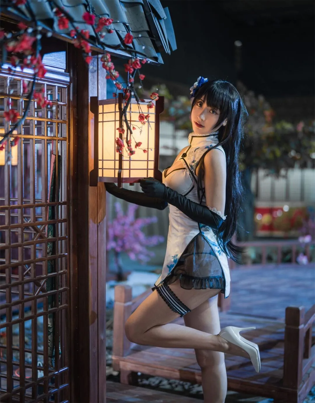 艳娘梦华谭 瓶儿cosplay-19