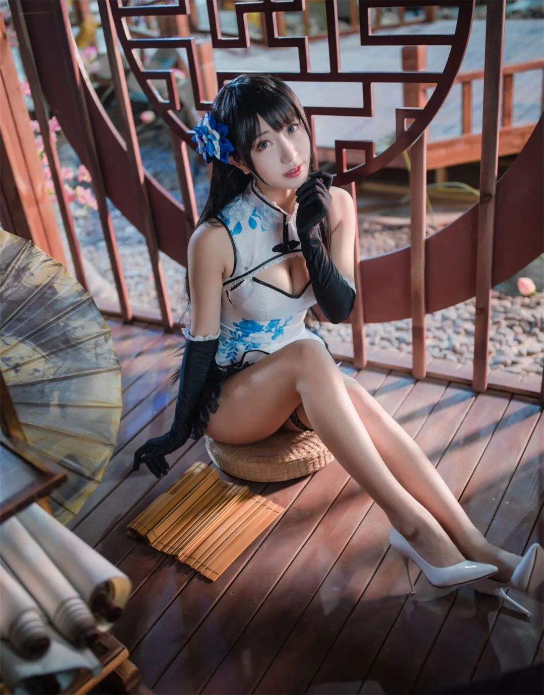 艳娘梦华谭 瓶儿cosplay-30