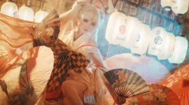 《阴阳师》不知火cosplay-绝对领域