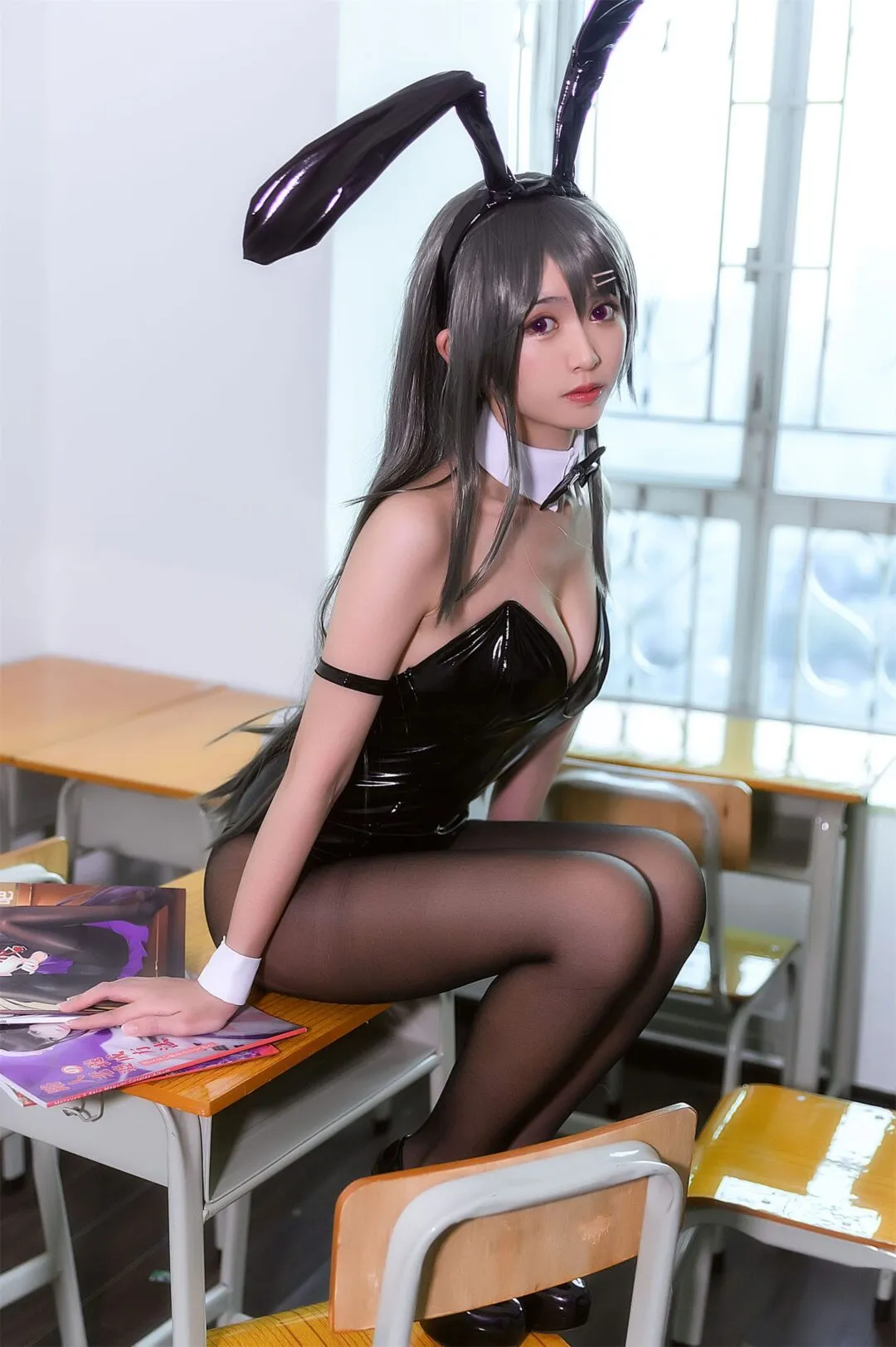 猪头学姐cosplay-绝对领域