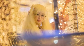 铂金童话  精灵少女cosplay-绝对领域