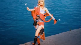 《原神》宫宵cosplay-绝对领域