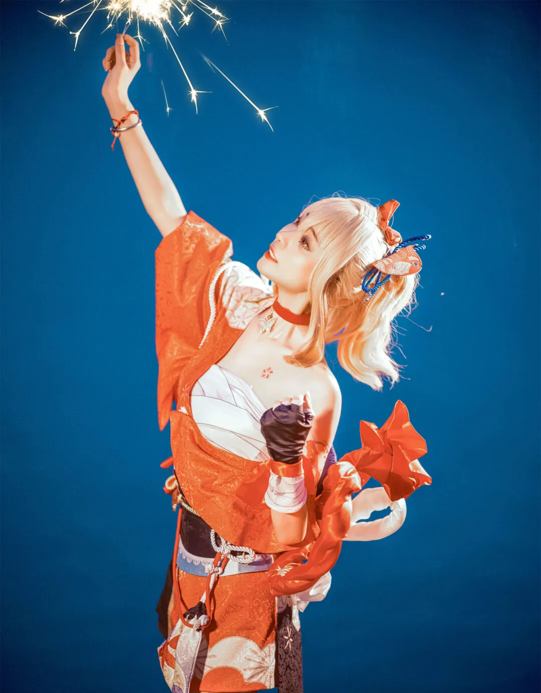 《原神》宫宵cosplay-绝对领域