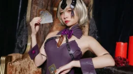 Fate黑贞兔女郎cosplay-绝对领域
