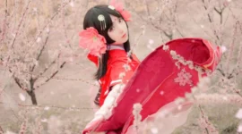 阴阳师樱花妖cosplay-绝对领域