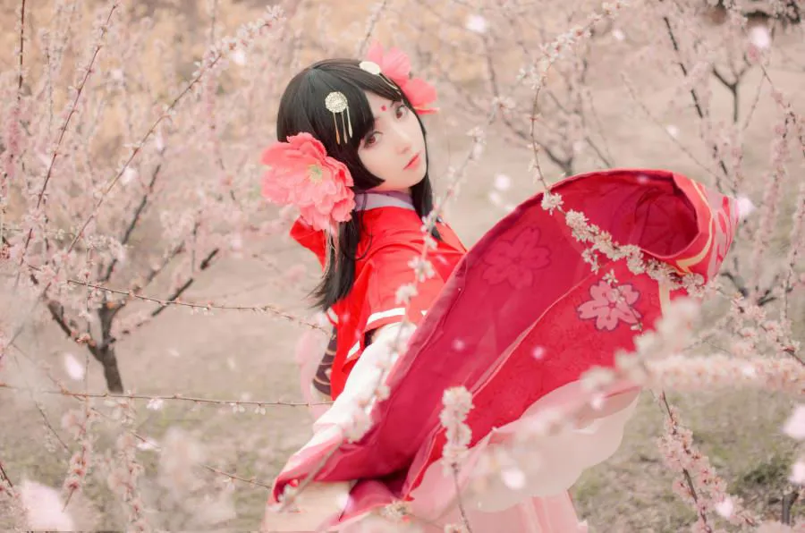 阴阳师樱花妖cosplay-绝对领域