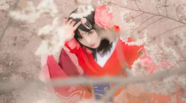 阴阳师樱花妖cosplay-绝对领域