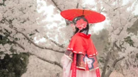 阴阳师樱花妖cosplay-绝对领域