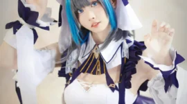 《碧蓝航线》柴郡cosplay-绝对领域