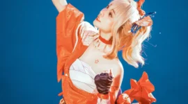 《原神》宫宵cosplay-绝对领域