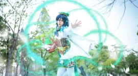 《原神》巴巴托斯cosplay-绝对领域