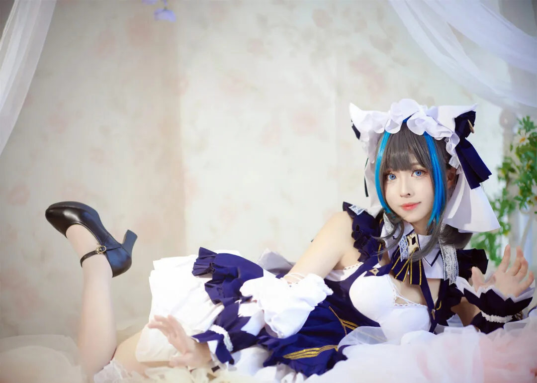 《碧蓝航线》柴郡cosplay-绝对领域
