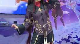 《原神》胡桃cosplay-绝对领域