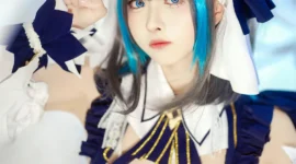 《碧蓝航线》柴郡cosplay-绝对领域