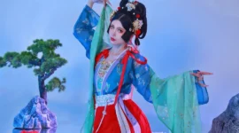 汉服写真，绯颜-绝对领域