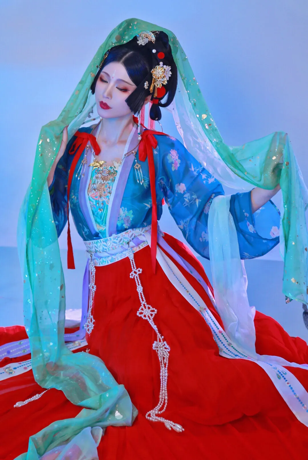 汉服写真，绯颜-绝对领域