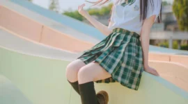 jk私影，氧气美女-绝对领域