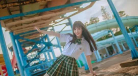 jk私影，氧气美女-绝对领域