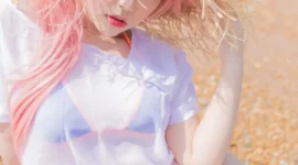 夏日炎炎，肯定还是泳装好看啦-绝对领域