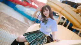 jk私影，氧气美女-绝对领域