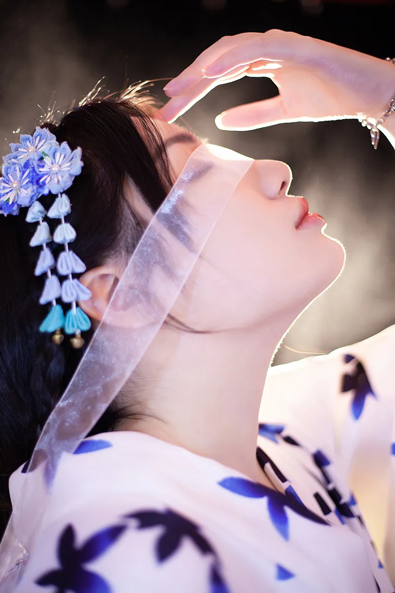 神明少女和服写真-11