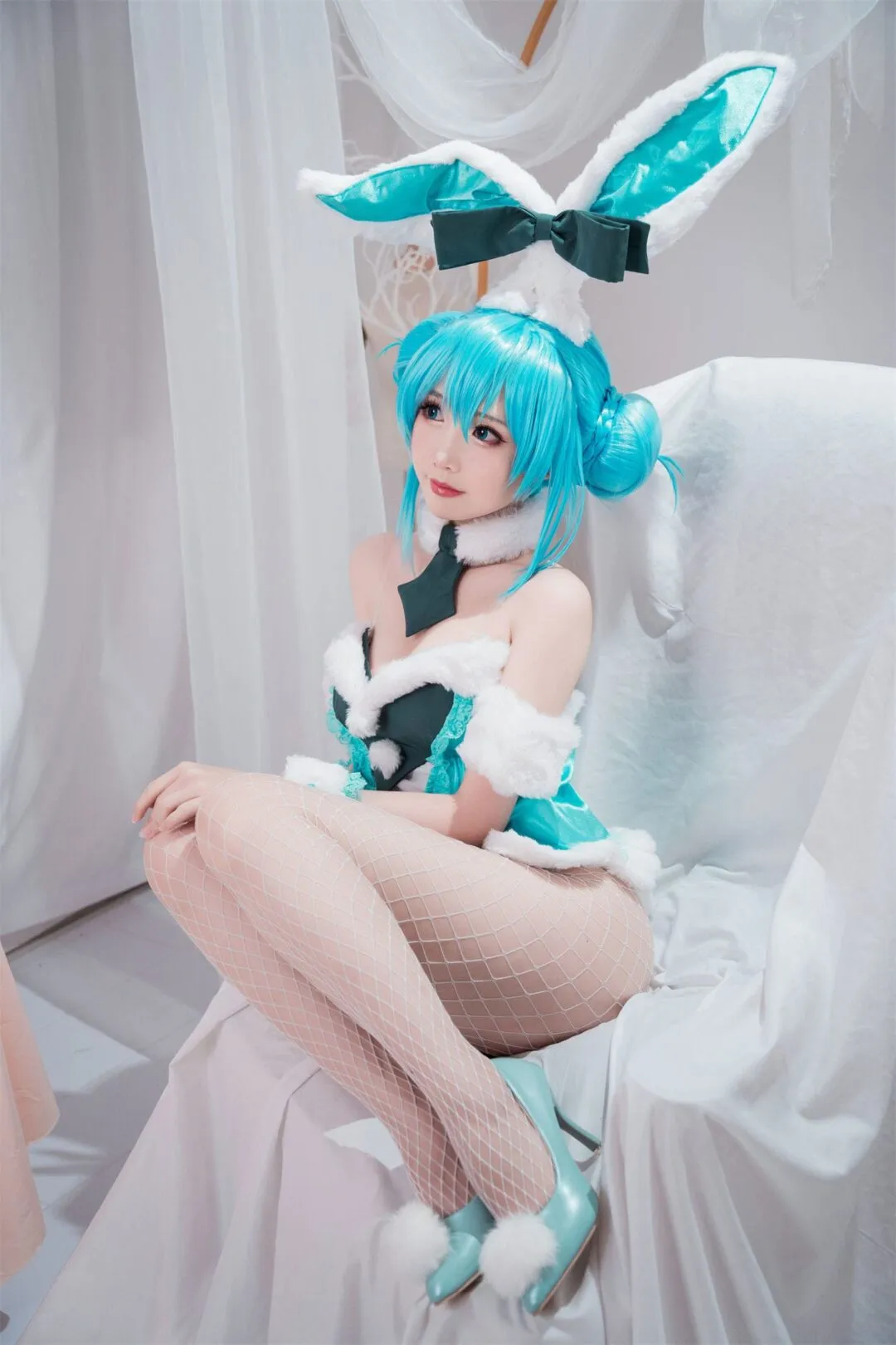 初音未来兔女郎cosplay-2