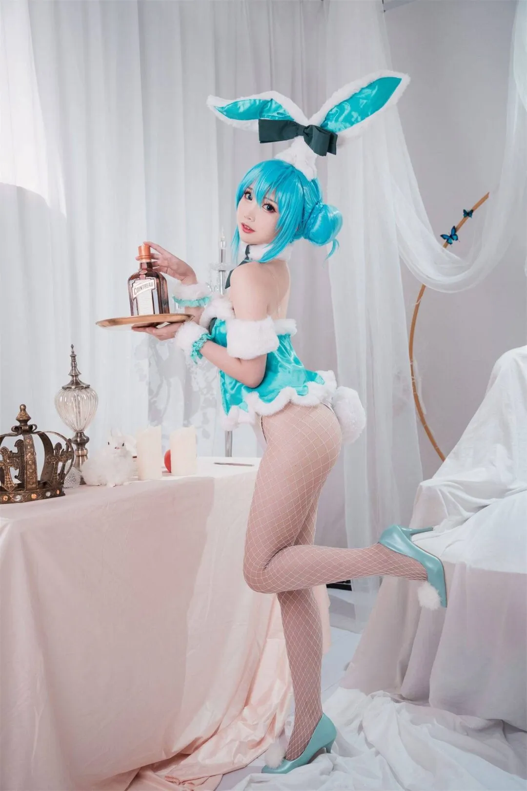 初音未来兔女郎cosplay-5