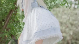 Lolita私影，蓝飘带-绝对领域