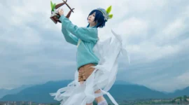 《原神 》温迪cosplay-绝对领域