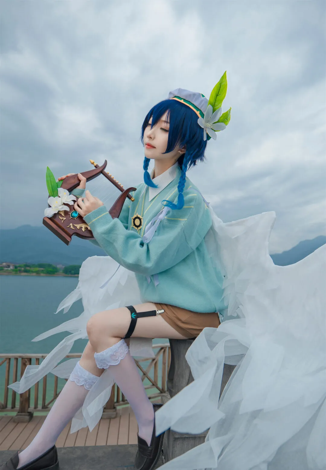 《原神 》温迪cosplay-绝对领域